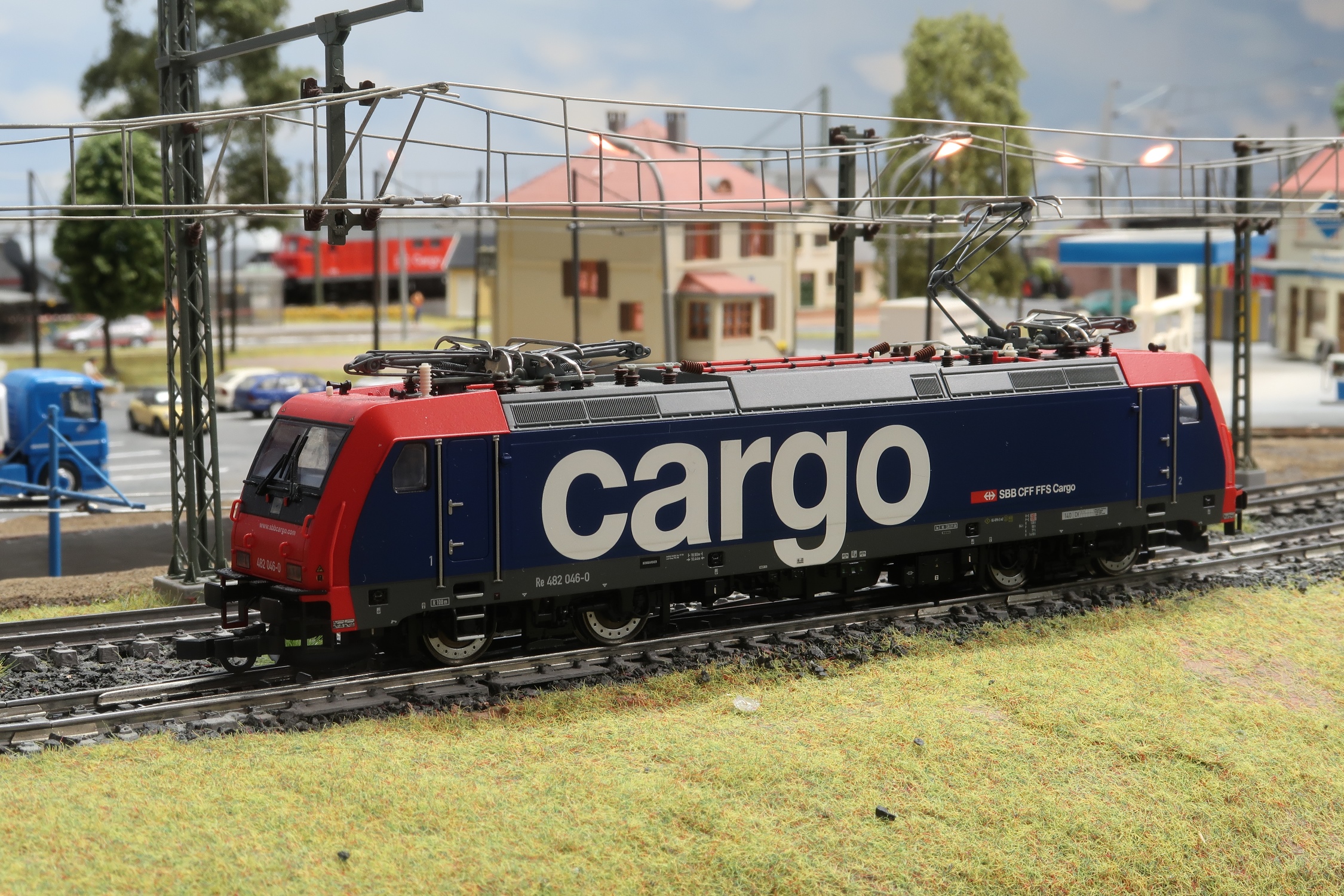 Lokschuppen Dominik Spur H0 Re 482 SBB Cargo